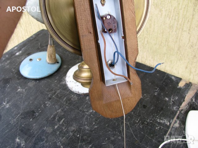 месингова  лампа за стена, снимка 3 - Колекции - 28715736
