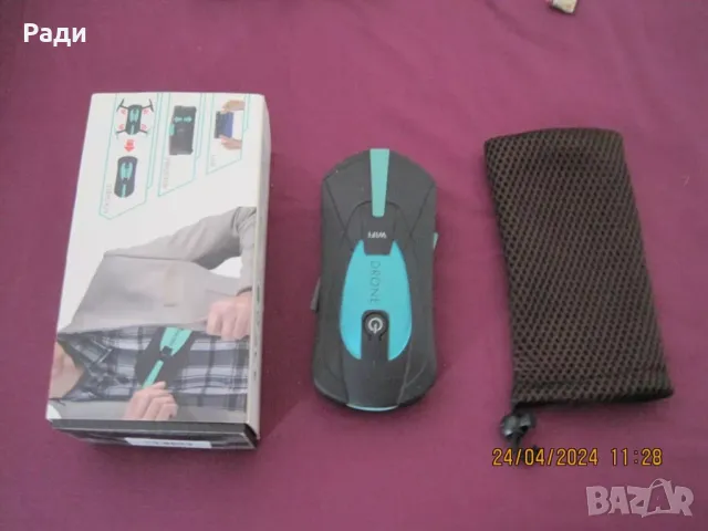 Сгъваем мини дрон с камера, снимка 5 - Дронове и аксесоари - 49492370