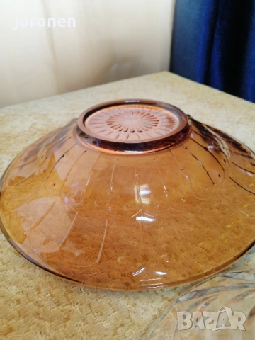 Стъклени фруктиери,чинии,купички соц.производство, снимка 16 - Прибори за хранене, готвене и сервиране - 53396004