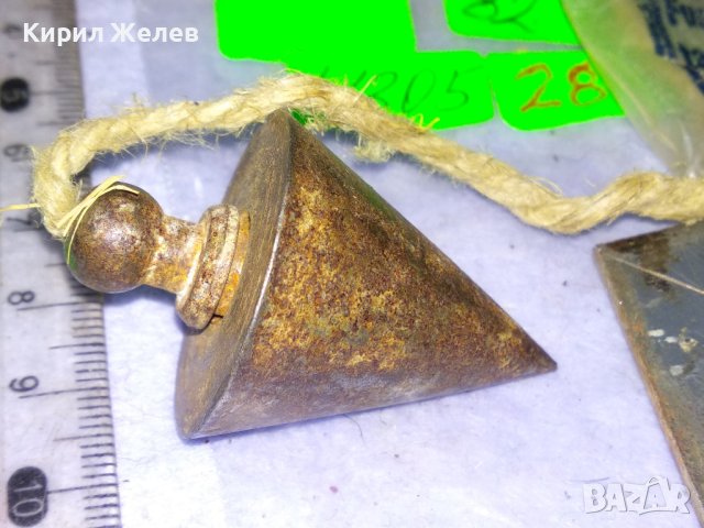 МНОГО СТАР ЗИДАРСКИ ОТВЕС ПРОФЕСИОНАЛЕН За КОЛЕКЦИЯ ПОЛЗВАНЕ РЕТРО ИНТЕРИОР БИТОВ КЪТ 41305, снимка 3 - Антикварни и старинни предмети - 43665182