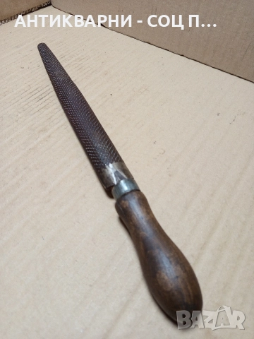 Соц Стара Голяма Дърводелска Раш Пила. 