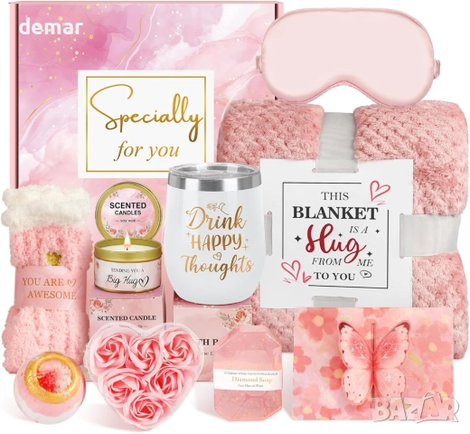 Подаръци за рожден ден за жени, комплект за приятелка, майка, сестра, съпруга, снимка 1