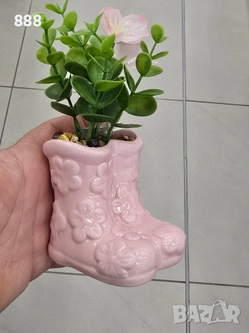 декоративни саксии ботушки 
