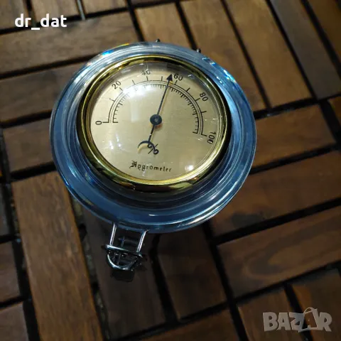 Хумидор поцинкован с влагомер