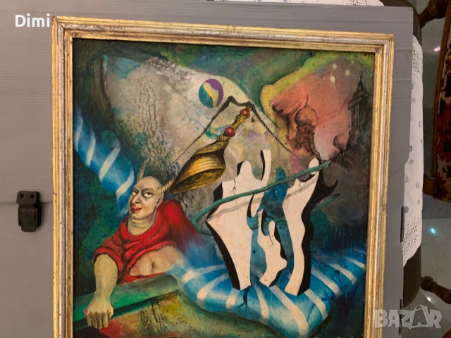 СТЕФАН ЖОТЕВ масло/платно, снимка 4 - Картини - 52838555