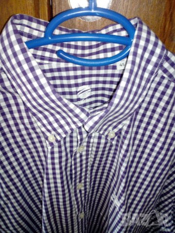 Мъжка памучна риза Адидас/Adidas, снимка 4 - Ризи - 26563885