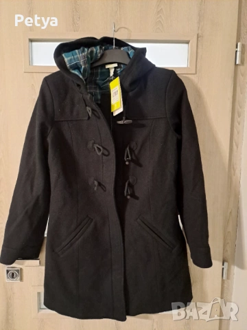 Зимно палто от вълна Адидас