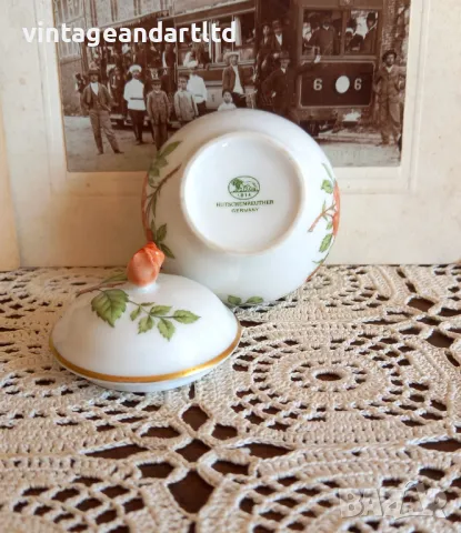 Порцеланова кутийка, Hutschenreuther, перфектна, снимка 4 - Антикварни и старинни предмети - 47497954