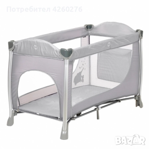 Детска кошара Zizito doris на 2 нива, снимка 2 - Бебешки легла и матраци - 52456441