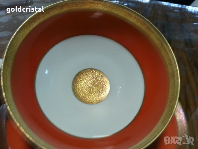 стар немски порцелан чаша за чай кафе, снимка 10 - Антикварни и старинни предмети - 18594164