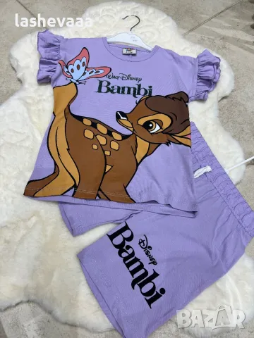 Детски комплект Бамби в лилаво 💜, снимка 2 - Детски комплекти - 46726522