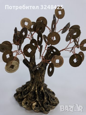 Дърво с парички, снимка 6 - Декорация за дома - 37526885