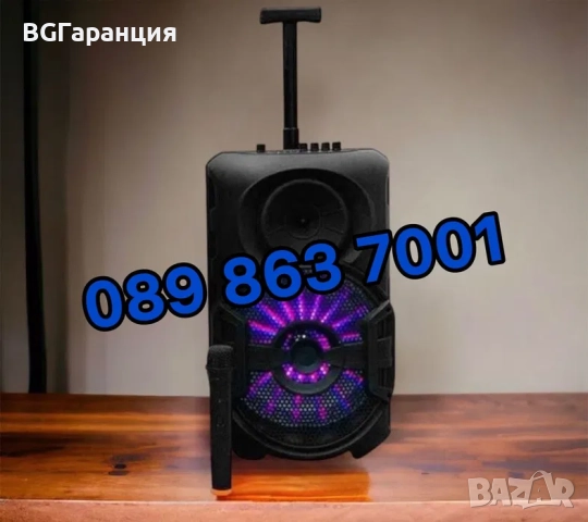 Караоке Тонколона с безжичен микрофон