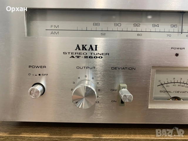 AKAI AT-2600, снимка 3 - Ресийвъри, усилватели, смесителни пултове - 52967334
