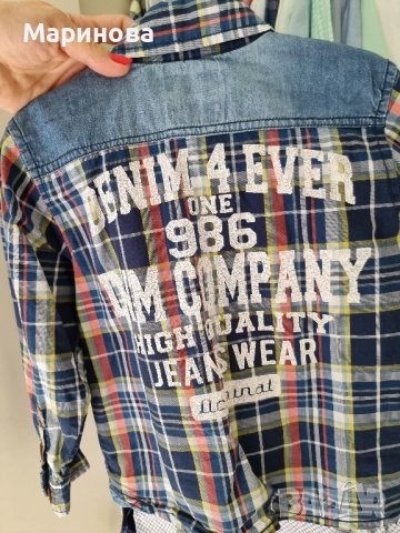 Детска риза от 92ри до 128ми размер, снимка 9 - Детски якета и елеци - 51709556