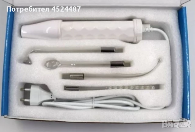 Козметичен уред за лице дарсонвал , снимка 4 - Козметика за лице - 51143236