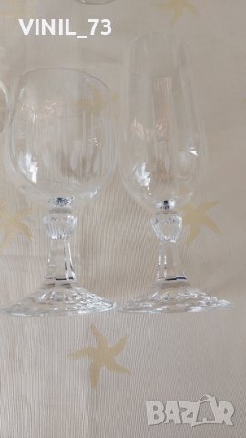 Кристални чаши за вино №2, снимка 4 - Чаши - 39704210