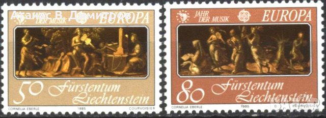 Чисти марки Европа СЕПТ 1985 от Лихтенщайн