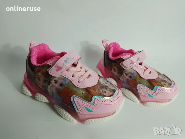 детски светещи маратонки Елза , снимка 2 - Детски маратонки - 47376370