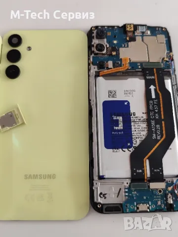 SAMSUNG A15 A155F части Батерия кабел среден борд слушалка бутони звънец