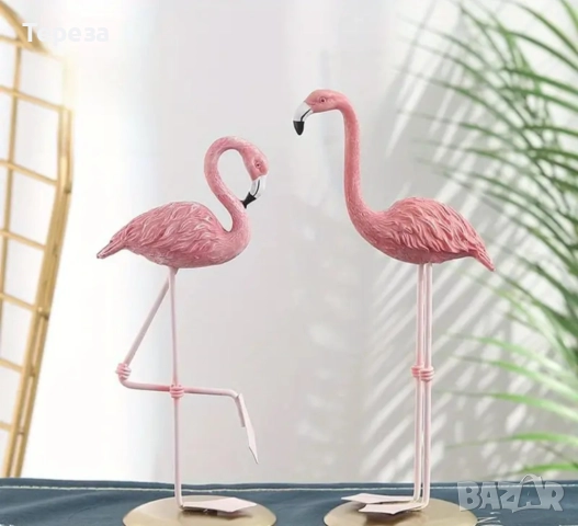 🆕️Декорация - фигури фламинго 
