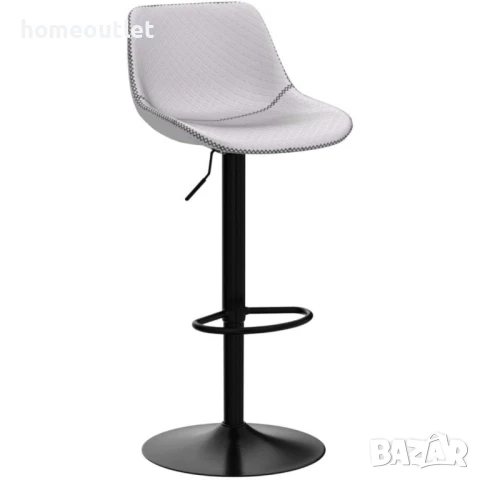 ПРОМОЦИЯ Бар столове с регулируема височина и атрактивен дизайн, к-т от 2бр YOUNIKE YOK-1929-GR-DE