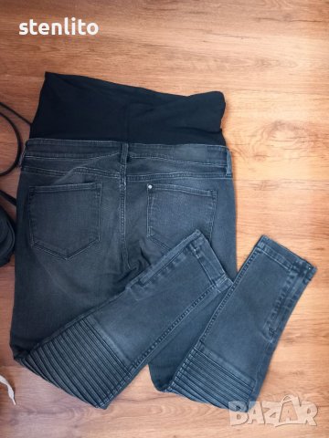 Дънки за бременни H&M Skinny Ankle Jeans High Rib Mama размер 40, снимка 9 - Дрехи за бременни - 39701652