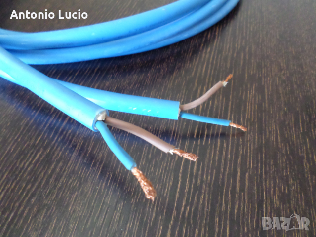 Кабел за тонколони  2х 2,45м., снимка 2 - Тонколони - 36395110