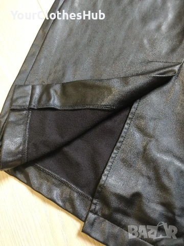 Крем от рози XS size Дамска кожена пола, снимка 6 - Поли - 53283105