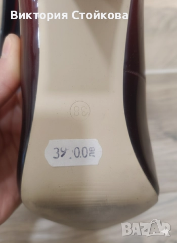 Обувки, снимка 5 - Дамски обувки на ток - 52593943