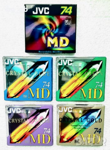 Минидискове JVC Minidisc