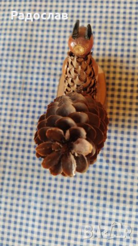 стара фигура на катерица, снимка 6 - Статуетки - 40613693