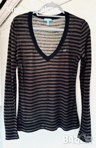 ESKADA SPORT блуза коприна, кашмир, снимка 10 - Блузи с дълъг ръкав и пуловери - 40220640