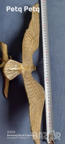 бронзов масивен орел 🦅 , снимка 4 - Антикварни и старинни предмети - 51999565