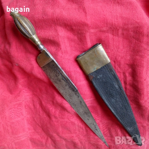 Боен нож, кама, ятаган., снимка 6 - Антикварни и старинни предмети - 52113419