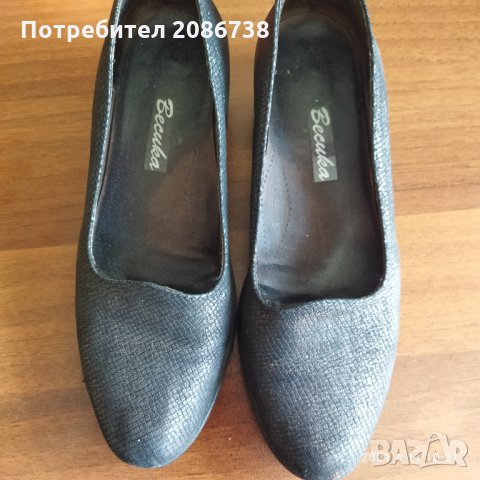Пролетни кожени обувки , снимка 1 - Дамски ежедневни обувки - 32504213