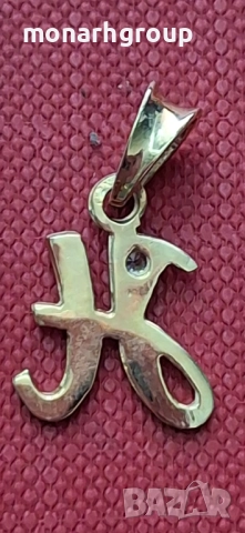 Златна висулка, снимка 4 - Колиета, медальони, синджири - 51884754