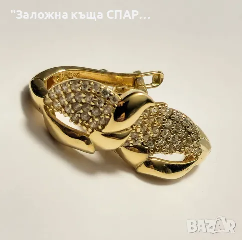 Нови Дамски обеци-2.92гр., снимка 1