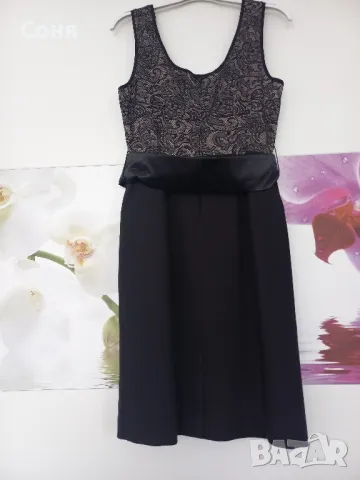 Черна официална рокля 44 номер , снимка 9 - Рокли - 41567527