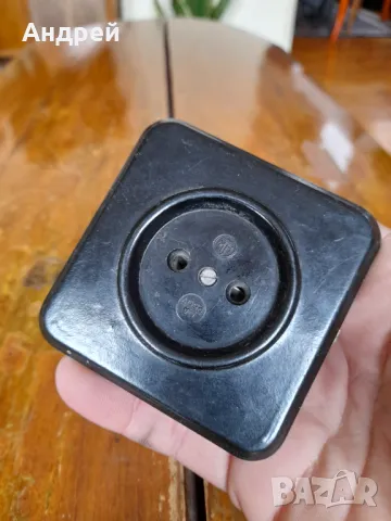 Стар електрически контакт #27, снимка 2 - Други ценни предмети - 48283774