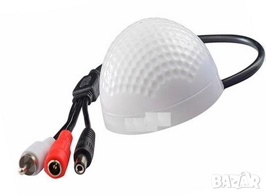 360° Цифров Микрофон за Видеонаблюдение с Висока Чувствителност Голям Обхват до 150 Квадратни Метра, снимка 10 - Други - 53120366