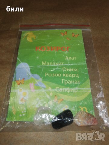 Полускъпоценни камъни КОЗИРОГ , снимка 1