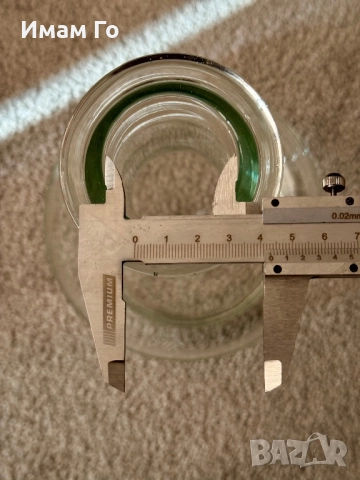 hookahTree Drop Clear стъклена ваза за наргиле ~43 мм гърловина – аксесоар за shisha / hookah, снимка 4 - Наргилета - 52439799