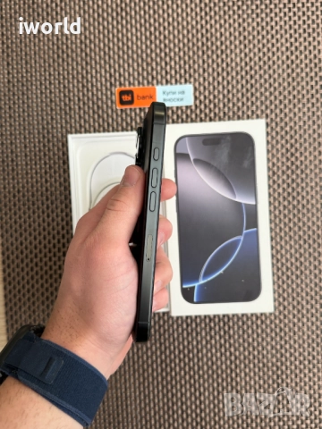 100% Батерия❗️ iPhone 16 Pro❗️ Лизинг от 60лв/м ❗️ Black Titanium ❗️ГАРАНЦИЯ, снимка 5 - Apple iPhone - 52414614
