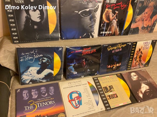 Laserdisc Лазердиск колекция Музика Pop, снимка 3 - Други музикални жанрове - 43017480