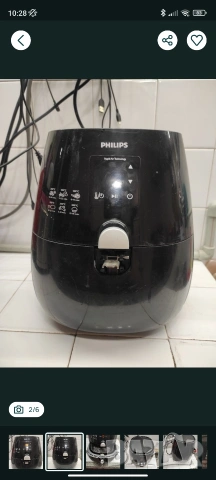 Air fryer Philips/ фритюрник с горещ въздух Филипс, снимка 2 - Фритюрници - 53069927