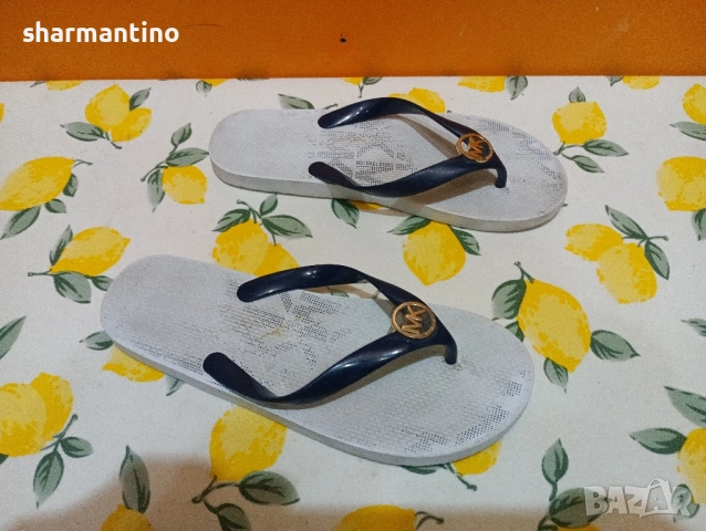 Michael Kors джапанки N 40 - 8 лв, снимка 6 - Джапанки - 51974801