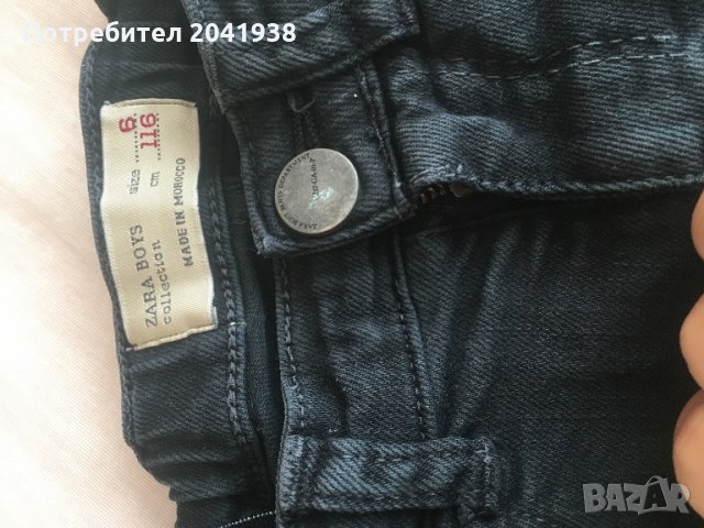 Дънки zara, снимка 2 - Детски панталони и дънки - 26987113