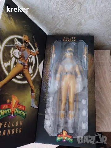 yellow ranger power rangers three zero 1:6, снимка 2 - Колекции - 50432556