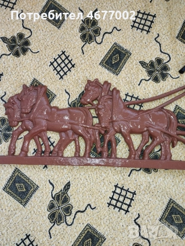 Масивна метална картина, снимка 3 - Антикварни и старинни предмети - 52793466